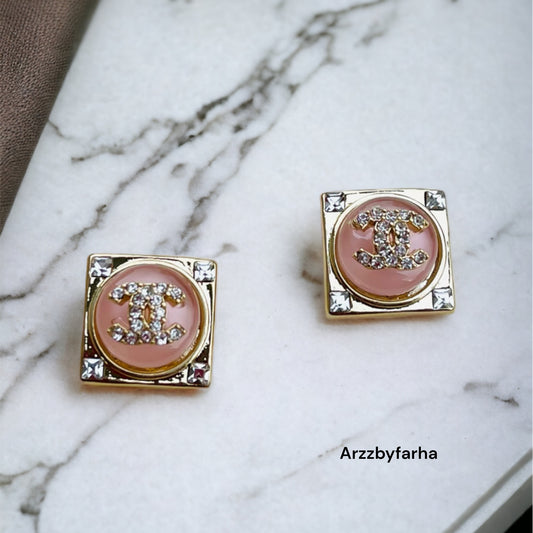 Luxe Brand Inspired Studs Earring