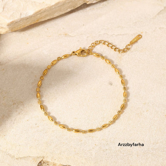 18k Gold Plated Chain Bracelet