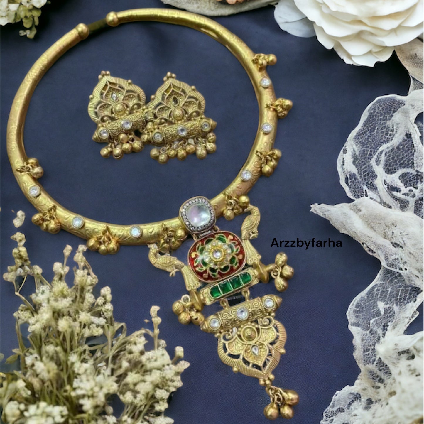 Statement Fusion Hasli Necklace Set