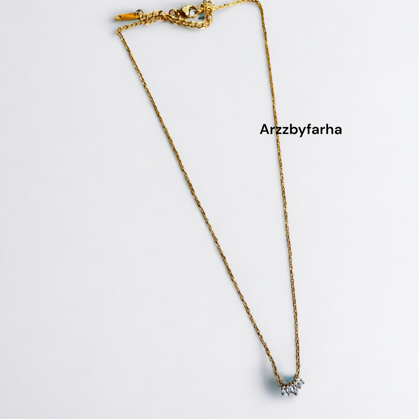 18k Gold Plating Elegant Pendant Chain