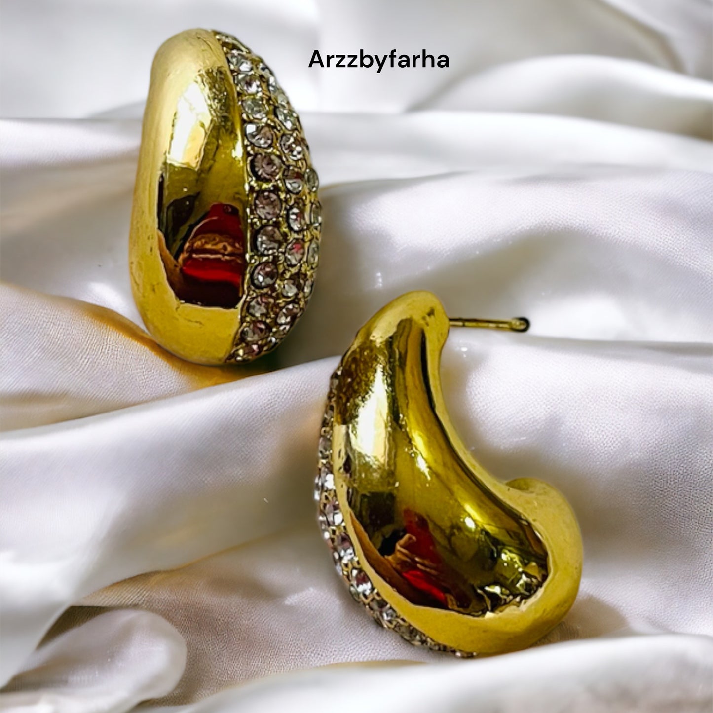 Chunky Teardrop Earrings