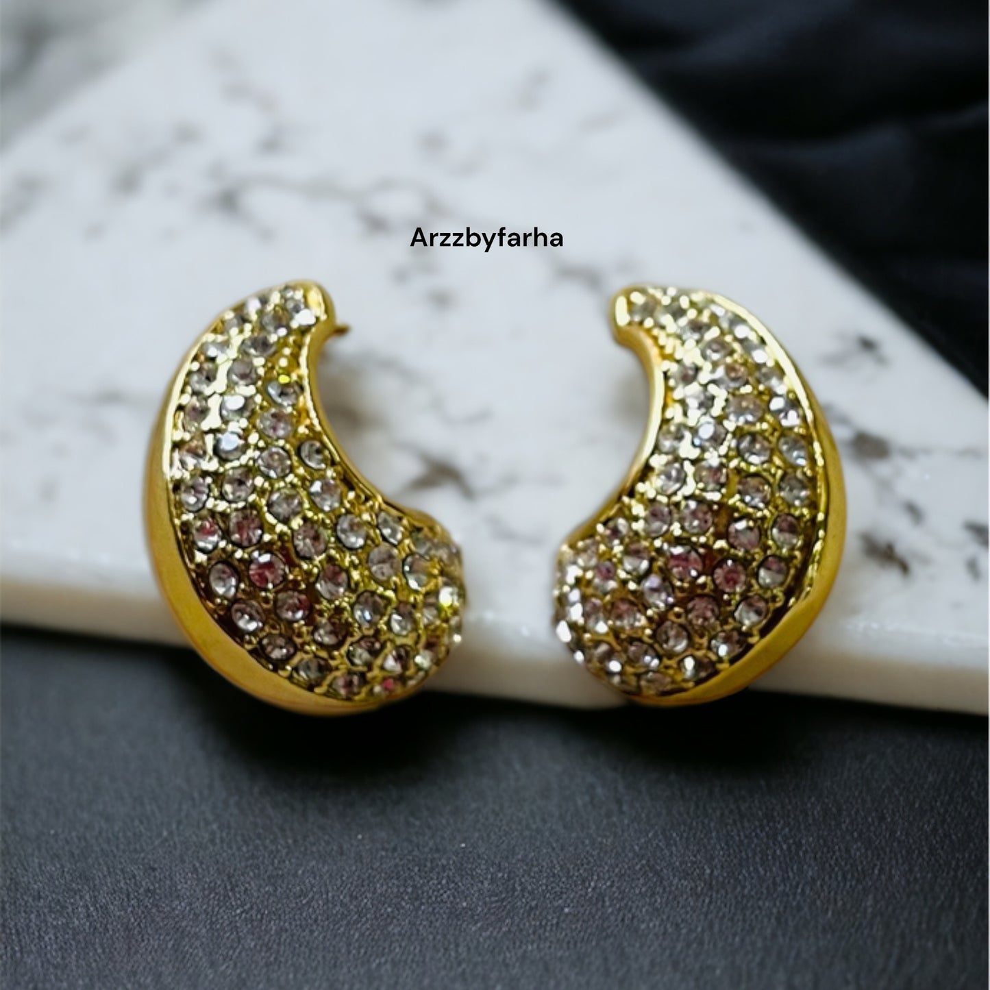 Chunky Teardrop Earrings