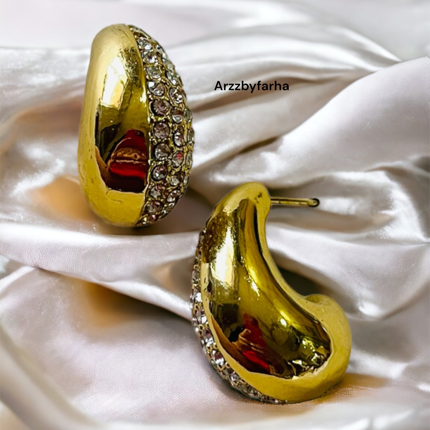 Chunky Teardrop Earrings