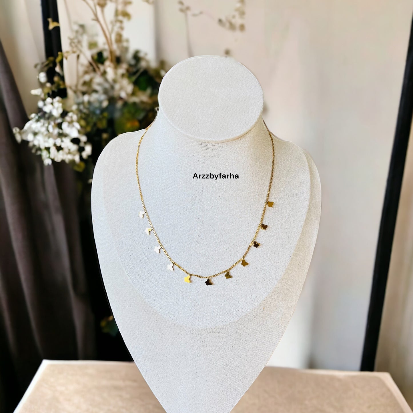 Gold Butterfly Necklace