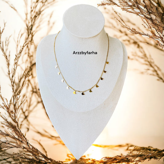 Gold Butterfly Necklace