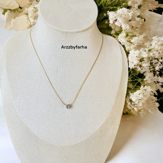 Crystal Drop Necklace