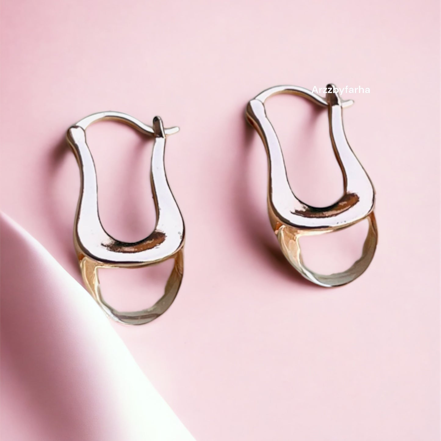 Rose Gold Crystal Drop Earrings