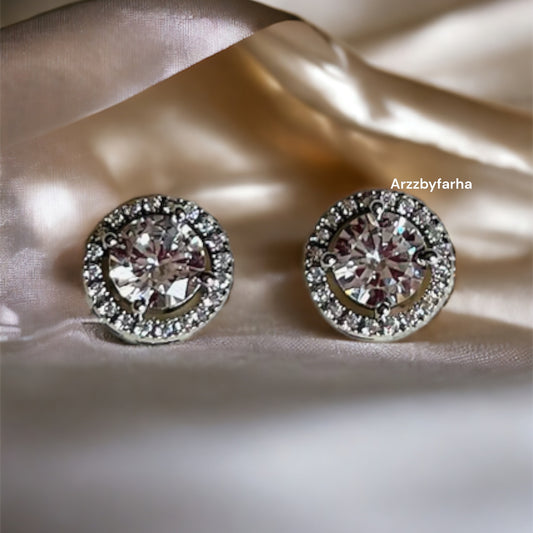 Premium Quality Solitaire Lookalike Studs