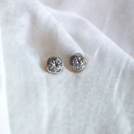 Premium Quality Solitaire Lookalike Studs