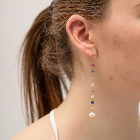 Luxe Multiocolor Dangler Earrings