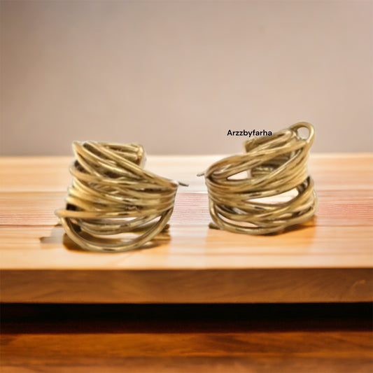 Luxe 18k Gold Earrings