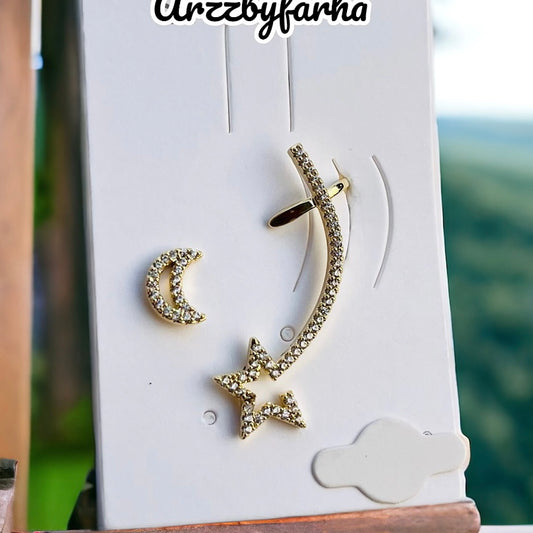 Machine Fitted AD Single Ear  & Studs