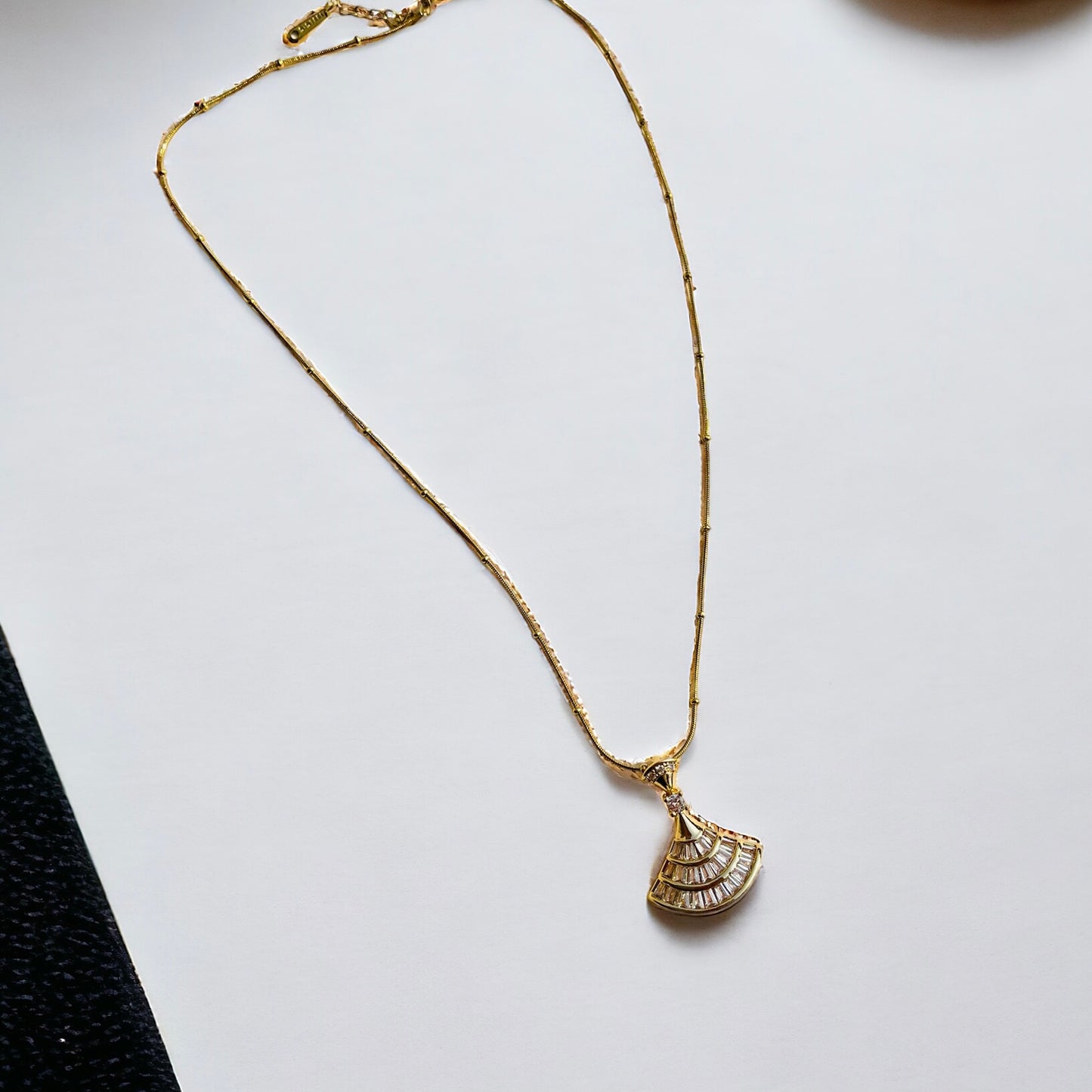 Arise Gold Plated Necklace