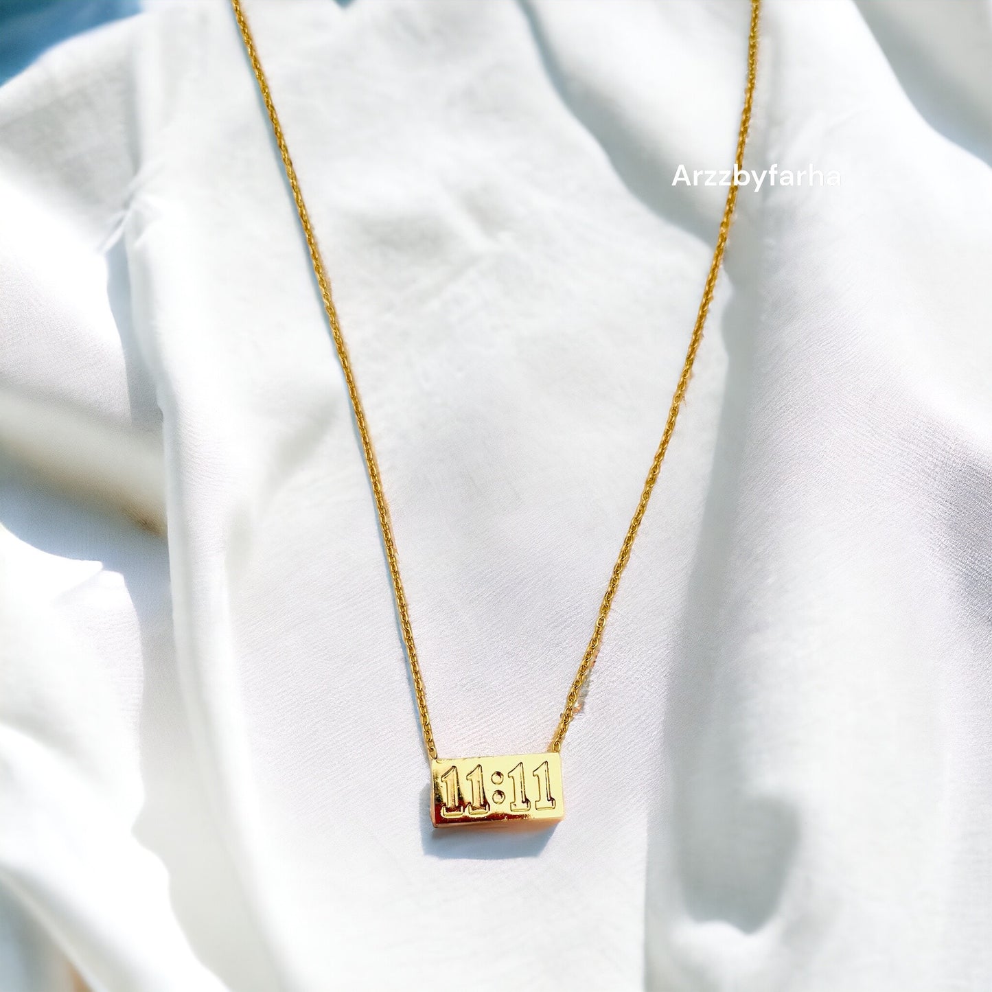 11:11 Pendant Chain Necklace
