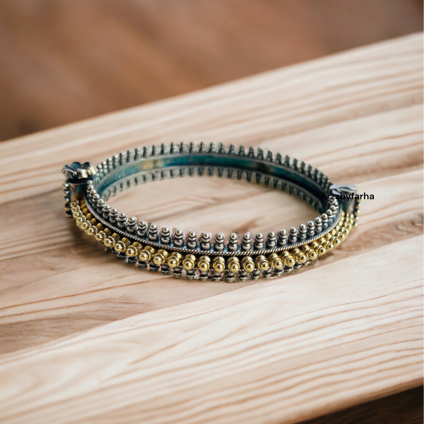 Dual Tone Screwable Bangle