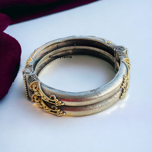 Dual Tone Screwable Bangle