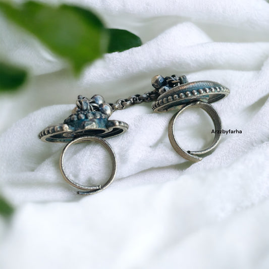 Half Moon Big Size Finger Ring