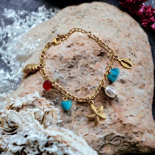 Multicolor Charm Bracelet