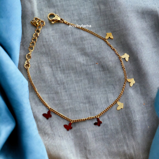 Butteerfly Charm Bracelet