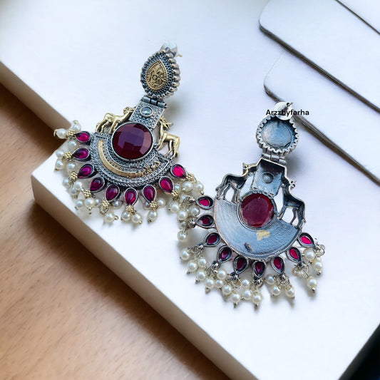 Designer DT Dangler Earrings