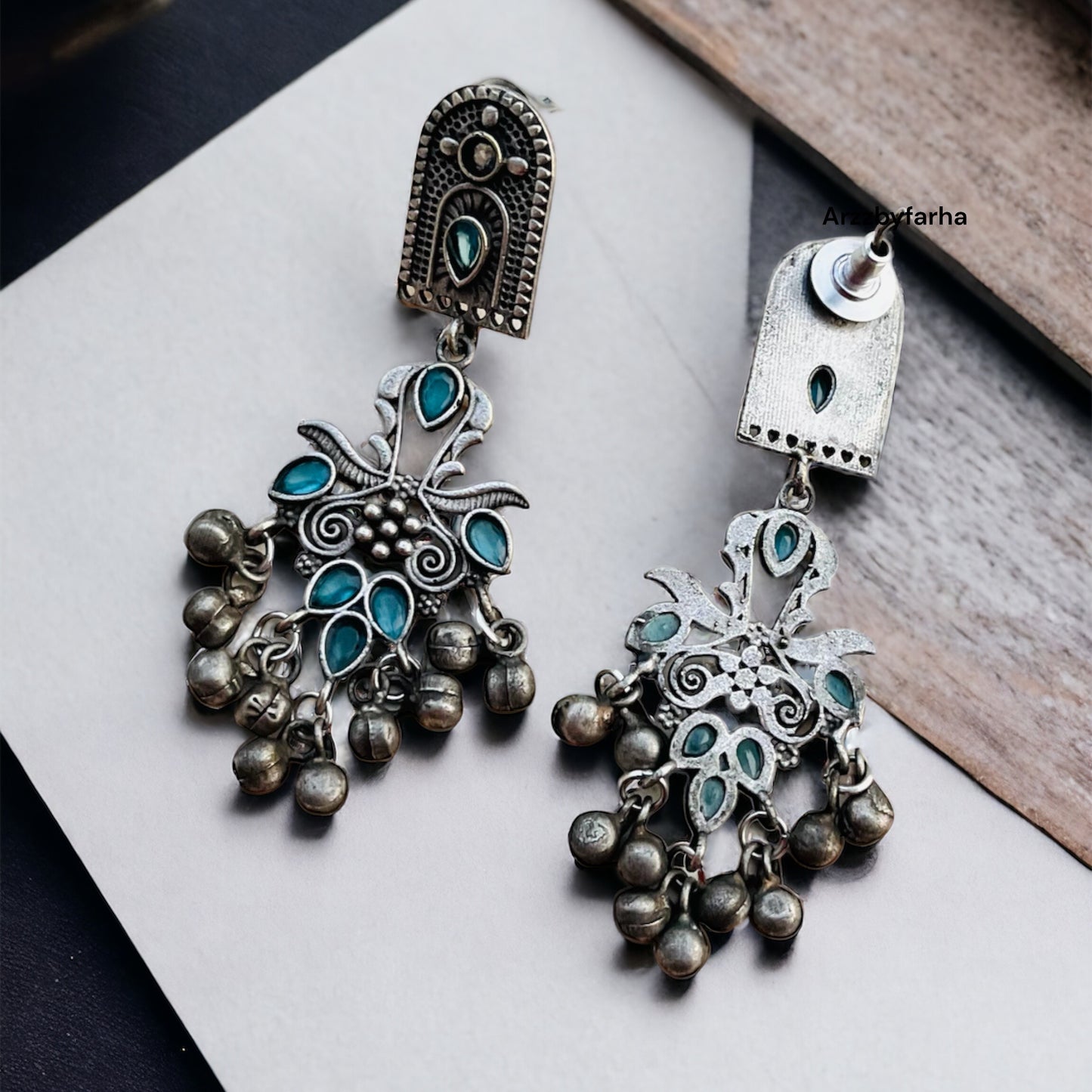 Ghungroo Stone Drop Earring