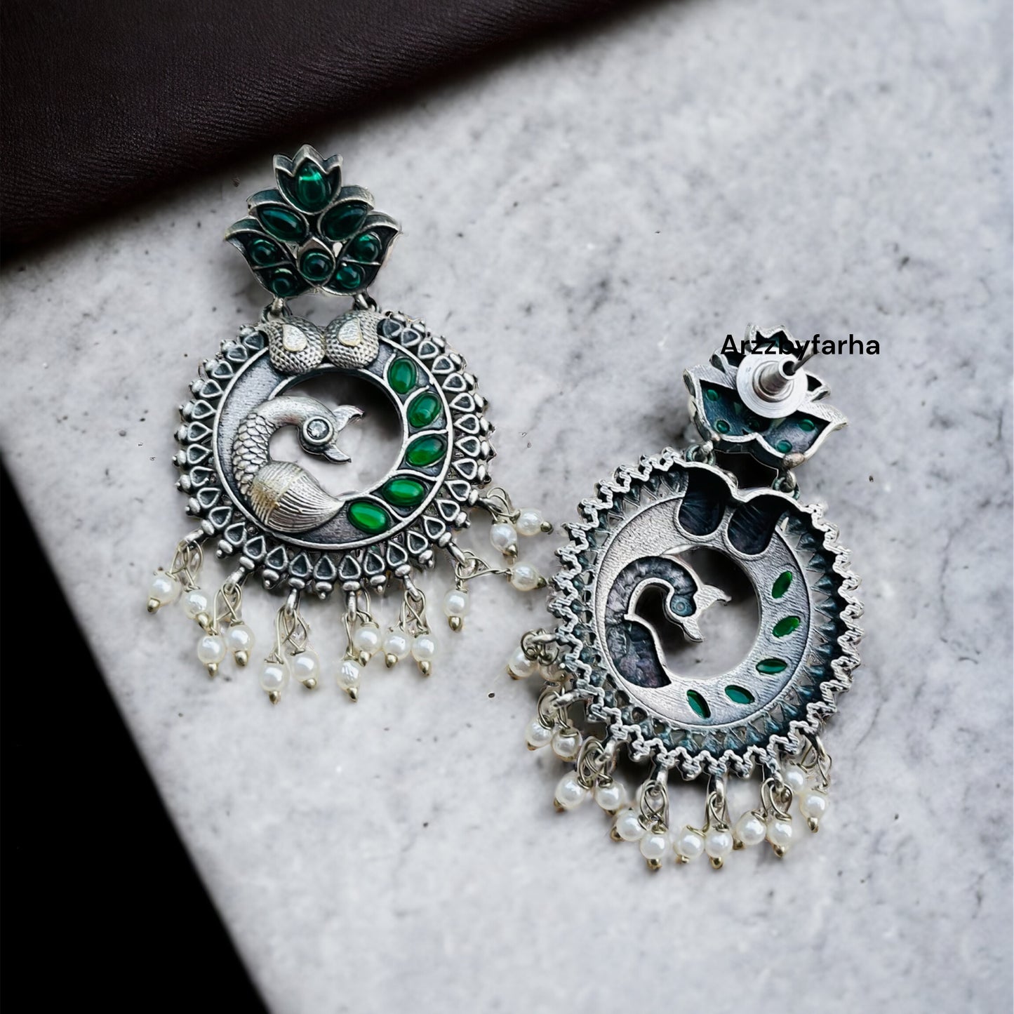 Peacock DropEarrings