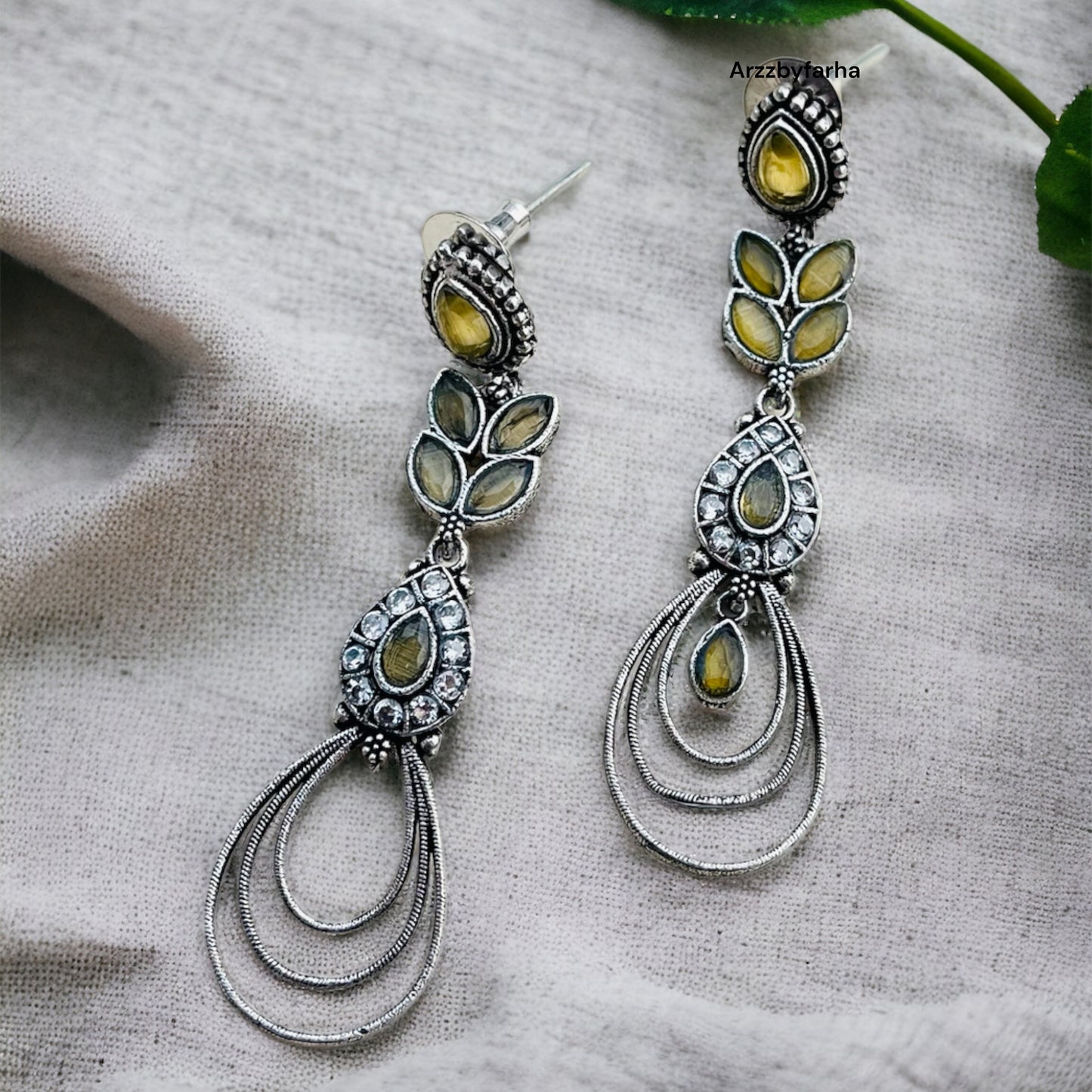 Silver Drop Earring