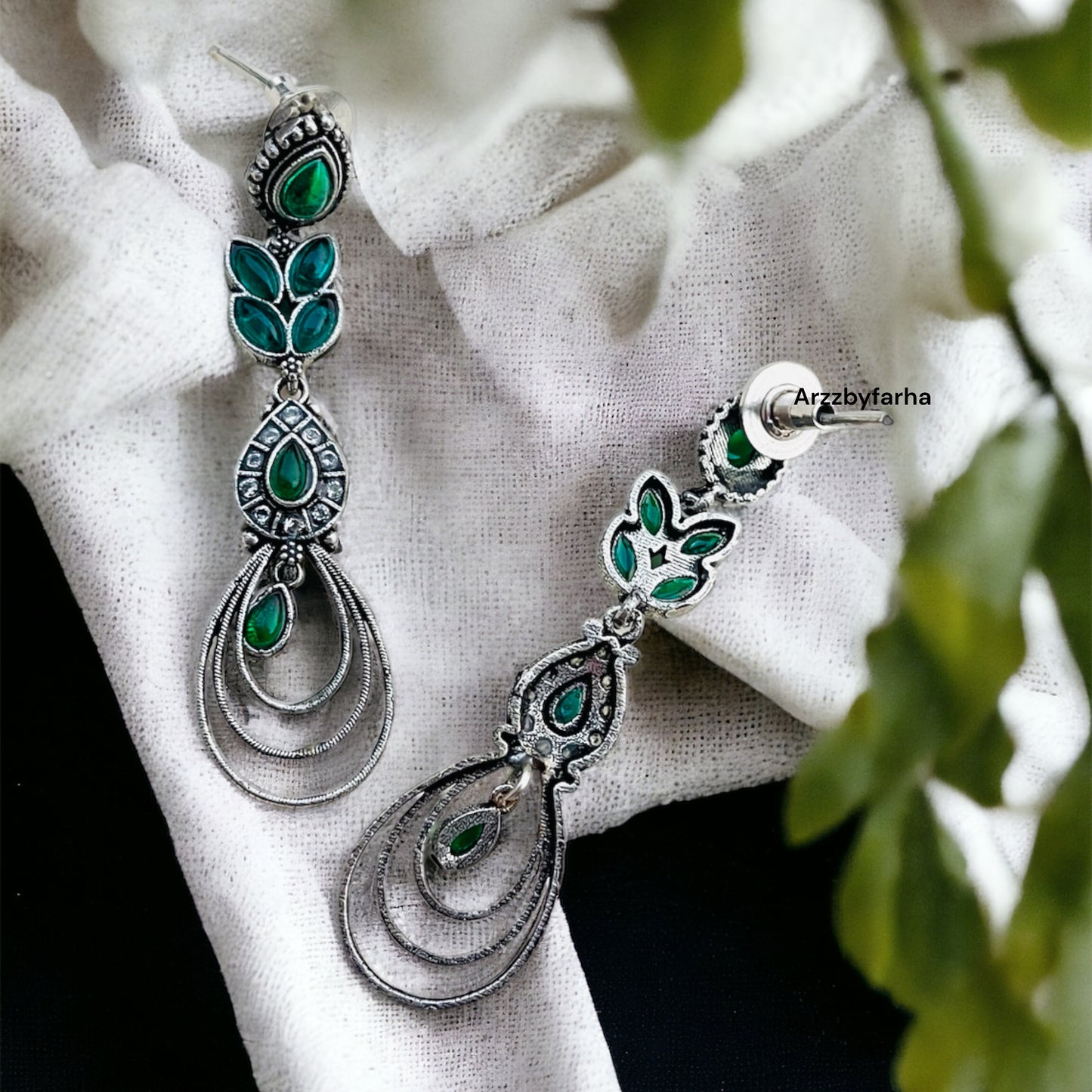 Silver Drop Earring