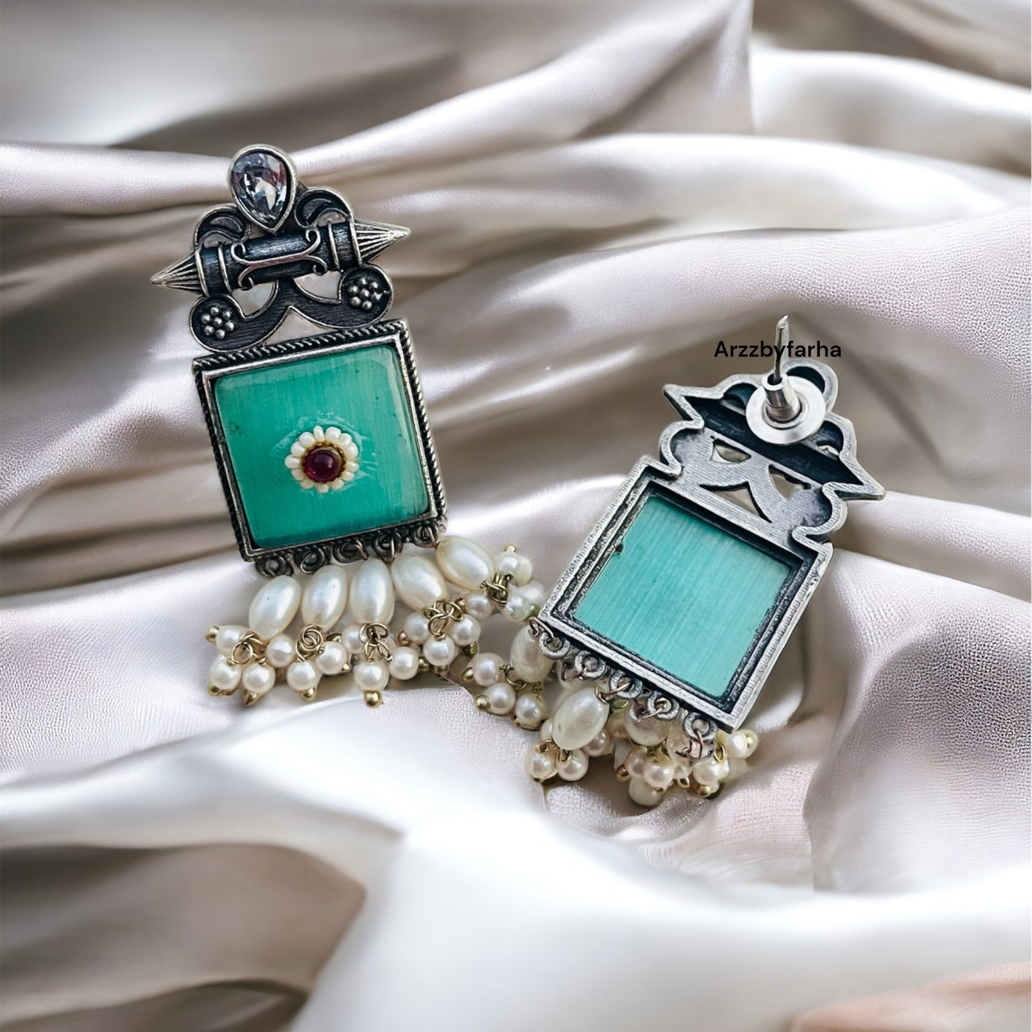 Sea Green Drop Earring