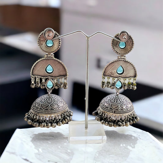 Shahnaz Ghungroo Jhumkas Earring