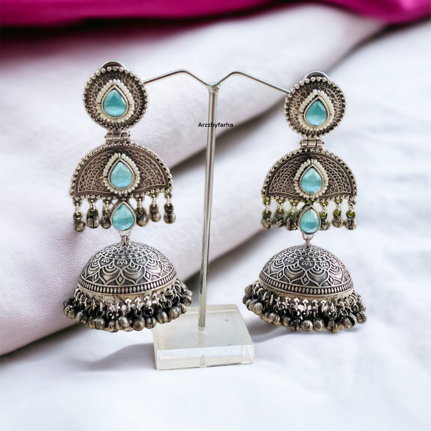 Shahnaz Ghungroo Jhumkas Earring