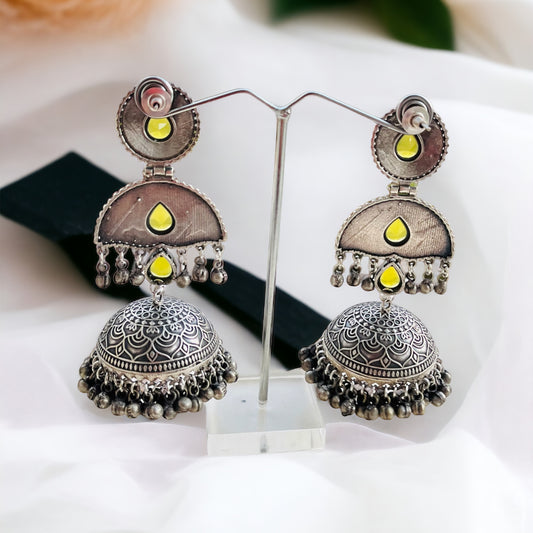 Shahnaz Ghungroo Jhumkas Earring