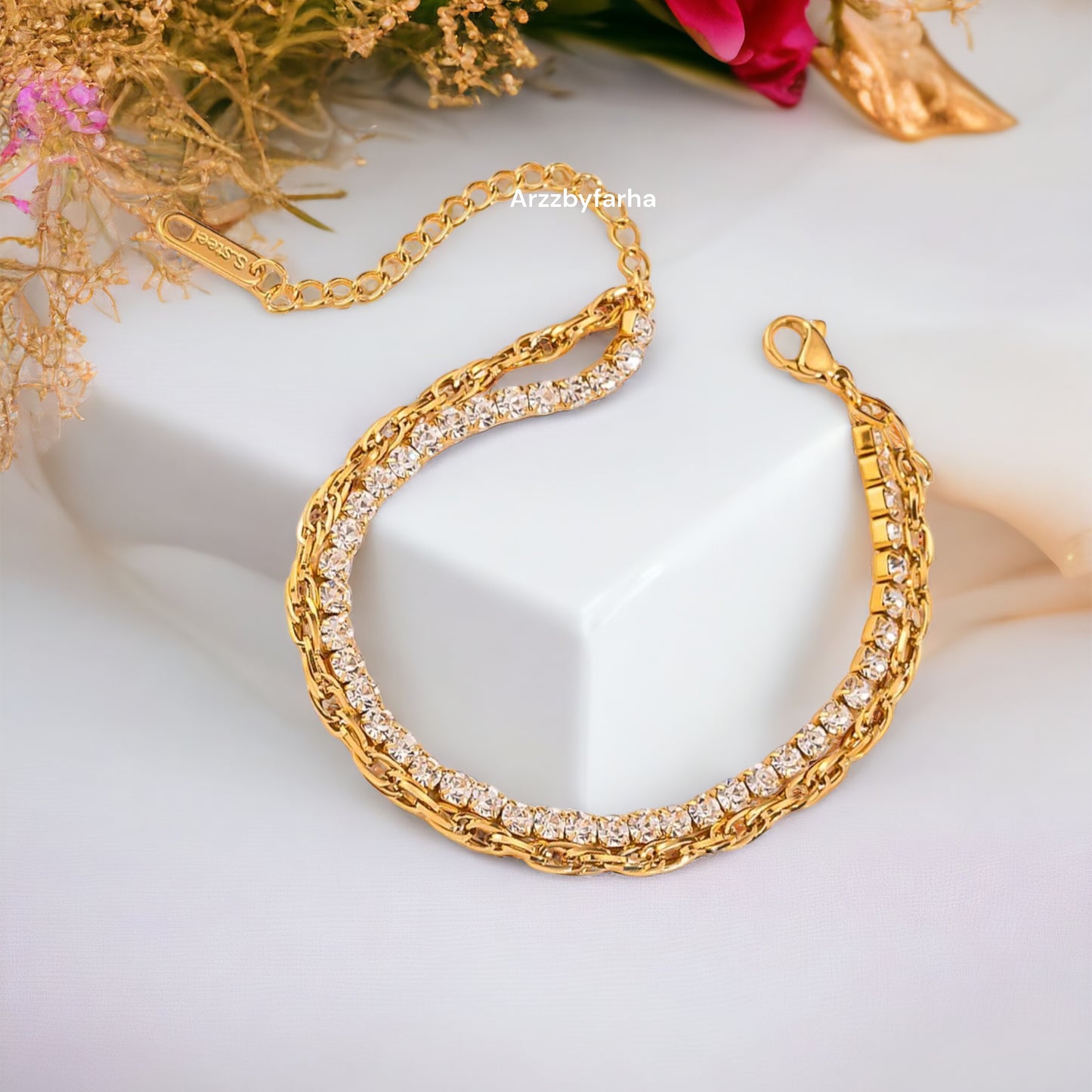Luxe Double Chain Bracelet