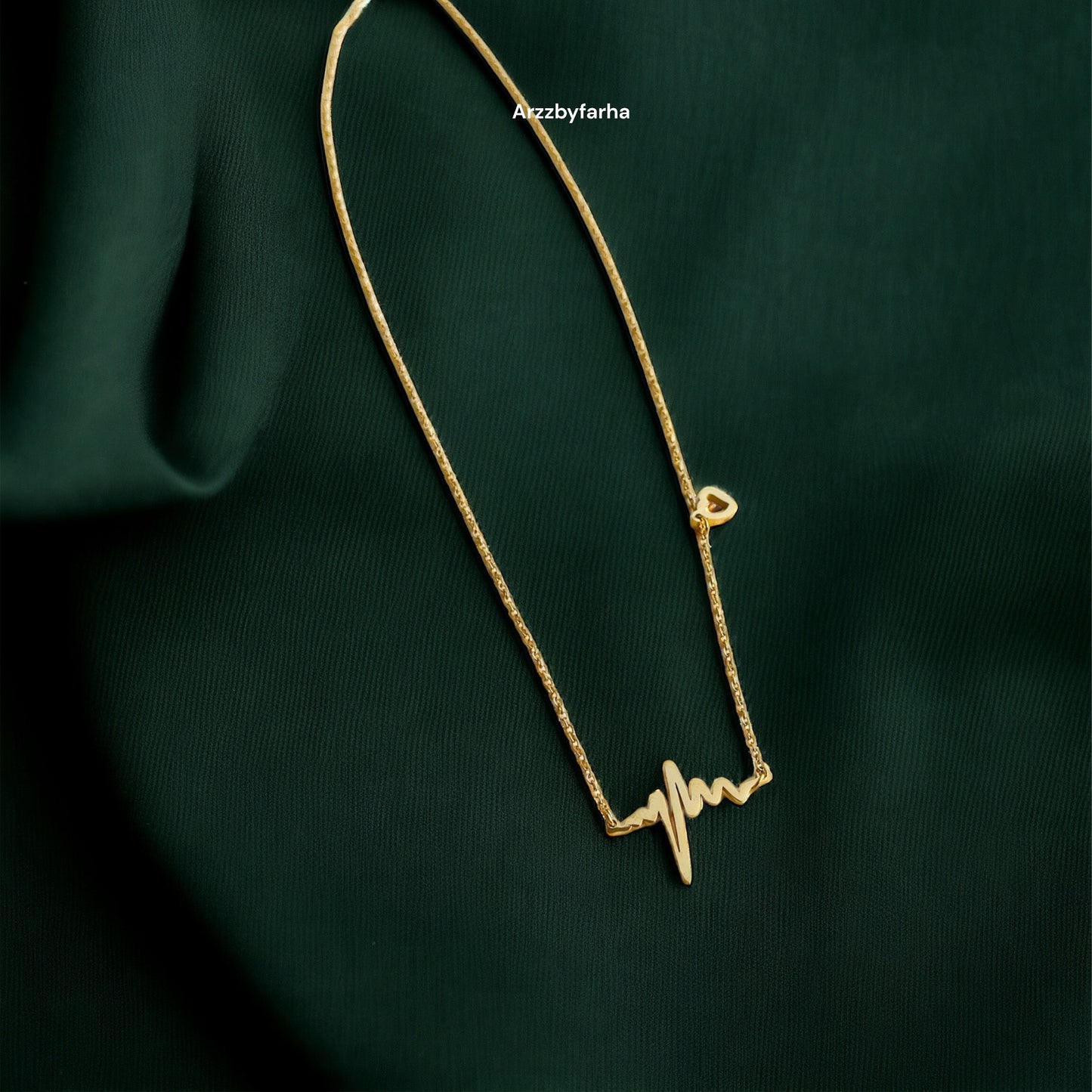 Heartbeat Pendant Chain