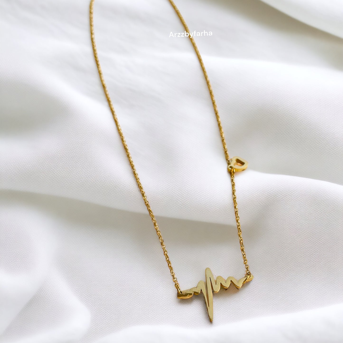 Heartbeat Pendant Chain