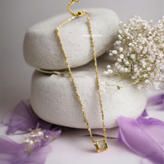 Dainty Charm Pendant Chain