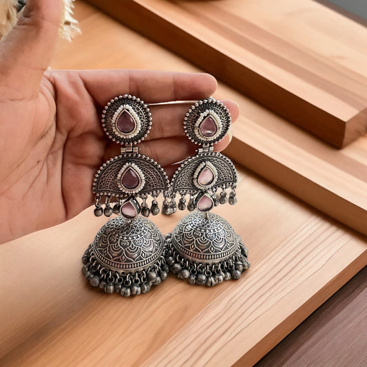 Shahnaz Ghungroo Jhumkas Earring