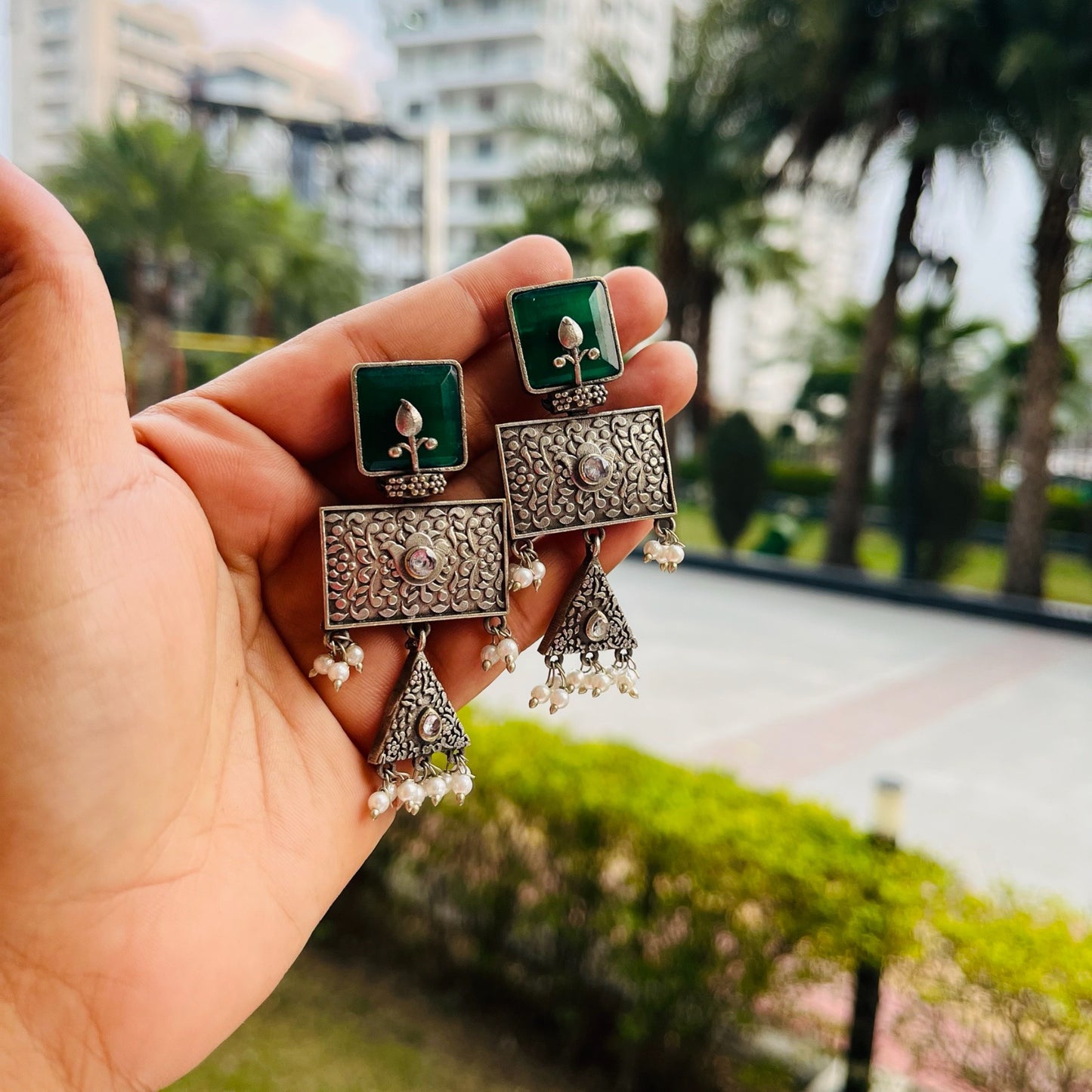 Riya Drop Earrings