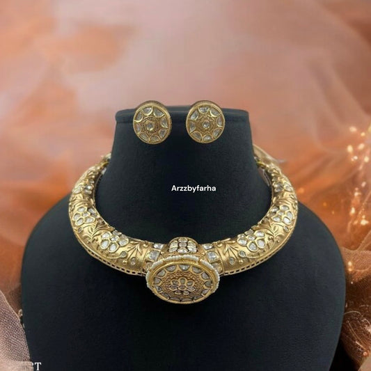 Statement Fusion Hasli Necklace Set