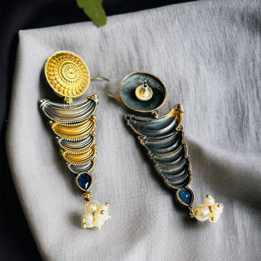 Blue DT Drop Earring