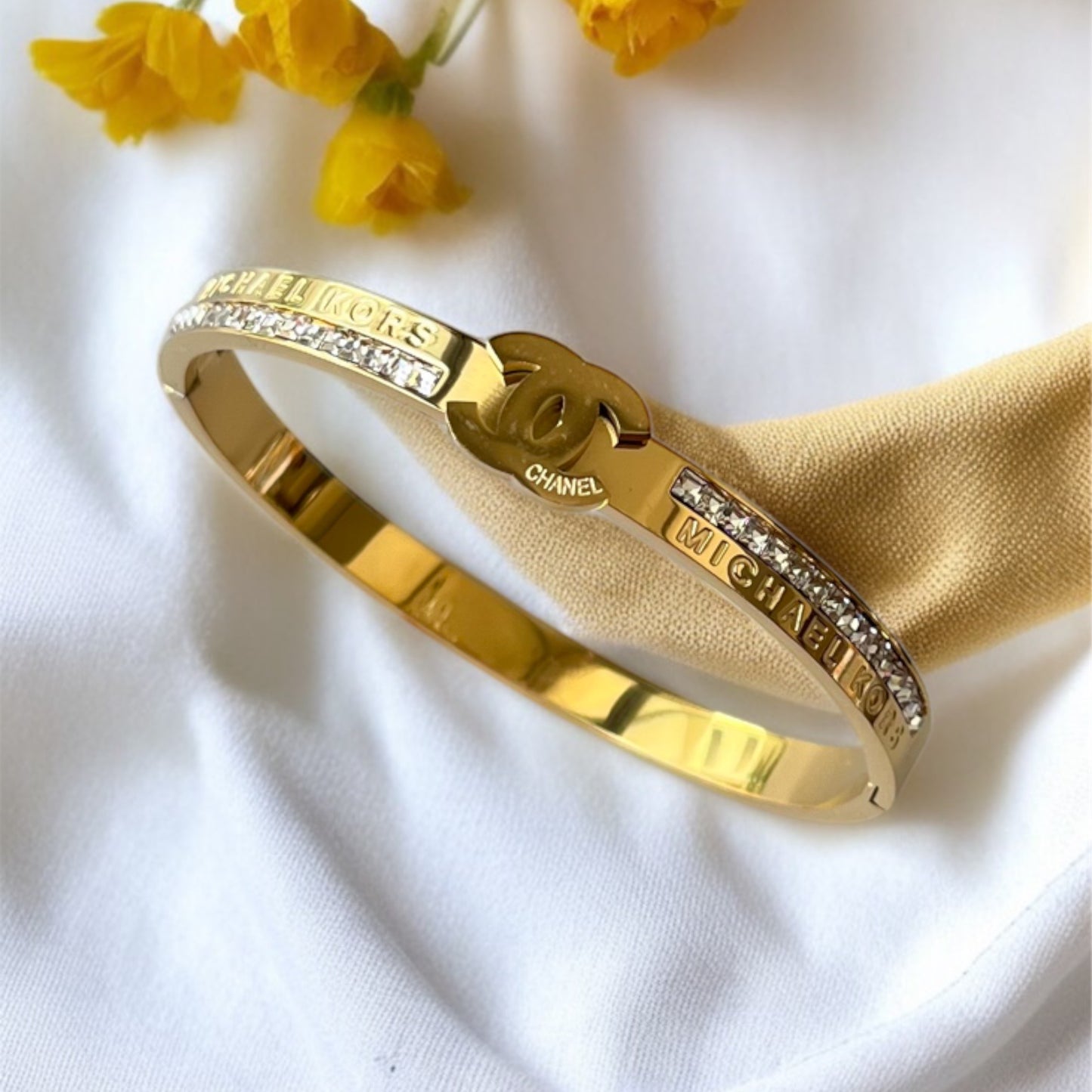 Brand Inspired Bangle Bracelet