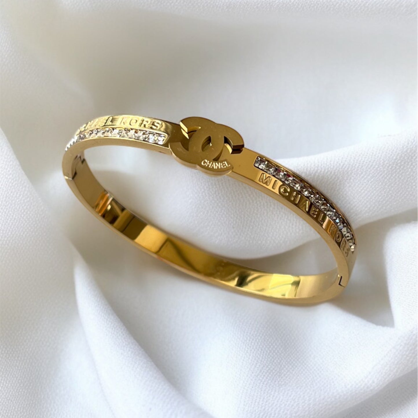 Brand Inspired Bangle Bracelet