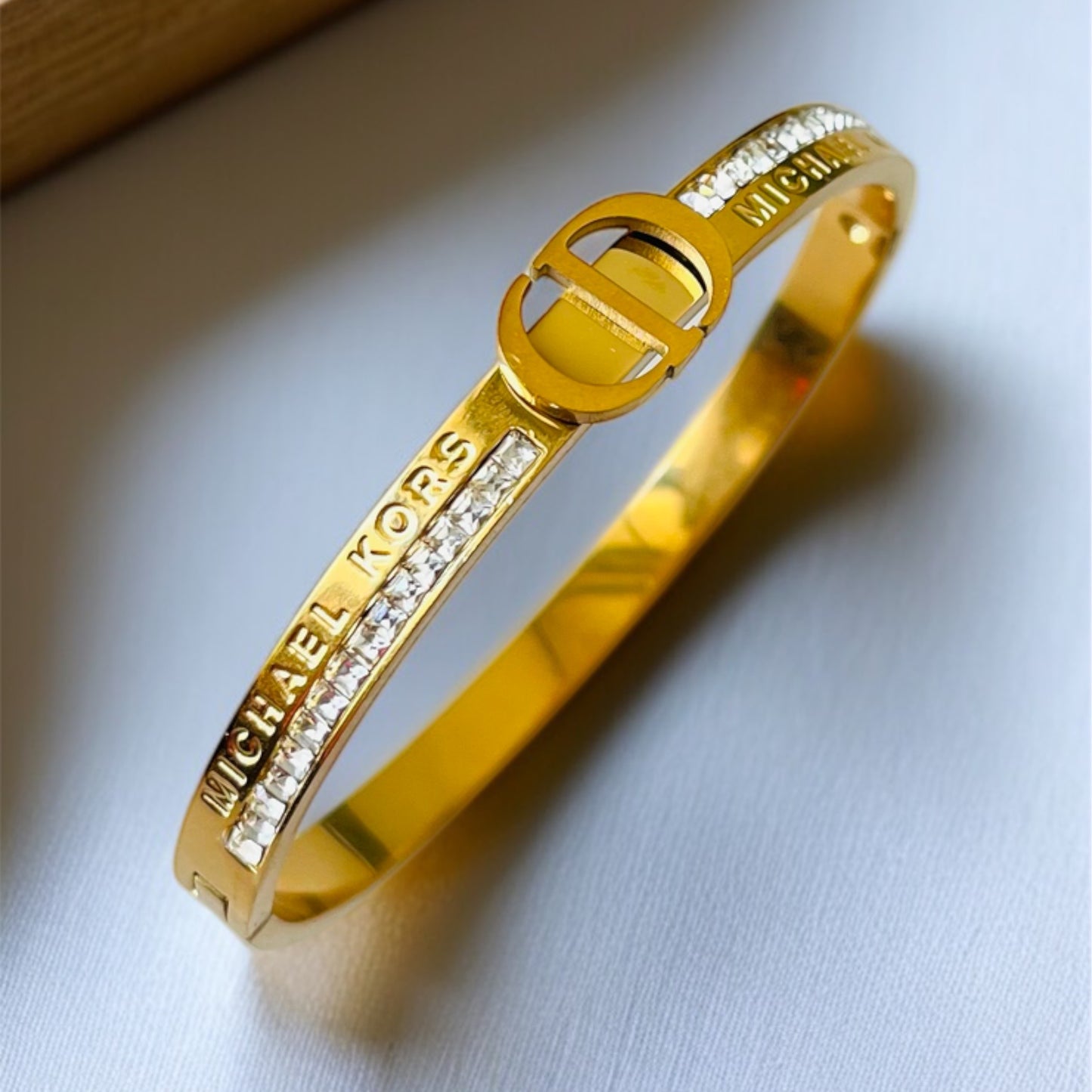 Brand Inspired Bangle Bracelet
