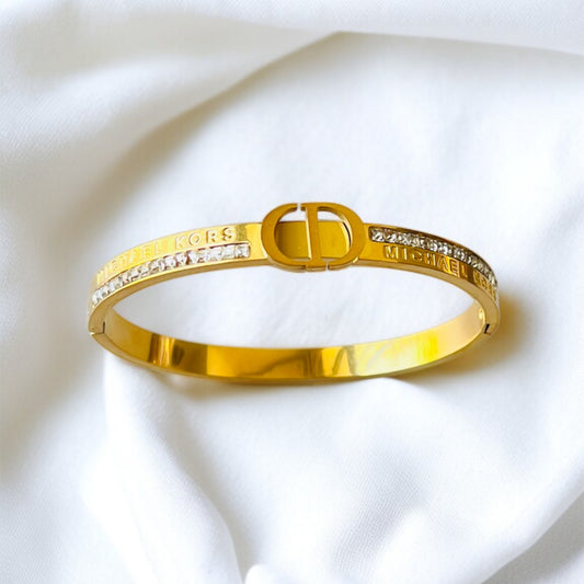 Brand Inspired Bangle Bracelet