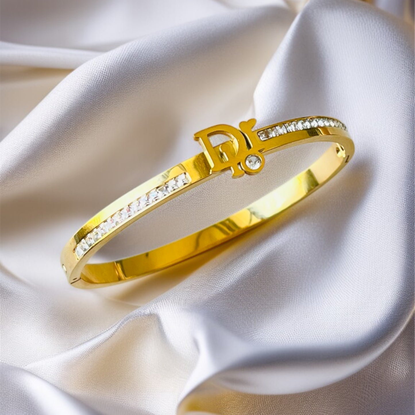 Brand Inspired Bangle Bracelet
