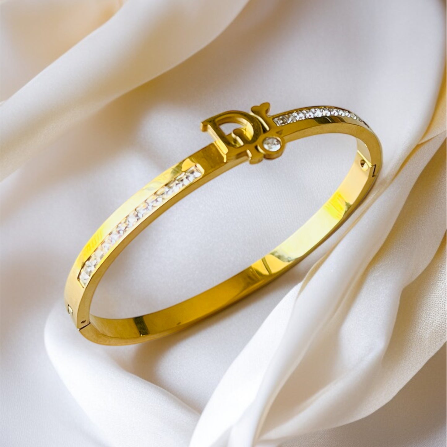 Brand Inspired Bangle Bracelet