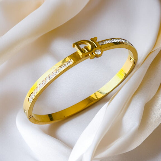 Brand Inspired Bangle Bracelet