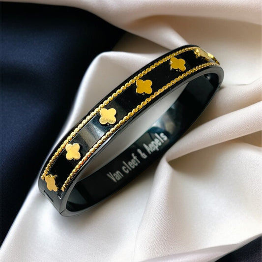 Black Van Cleef Bangle Bracelet