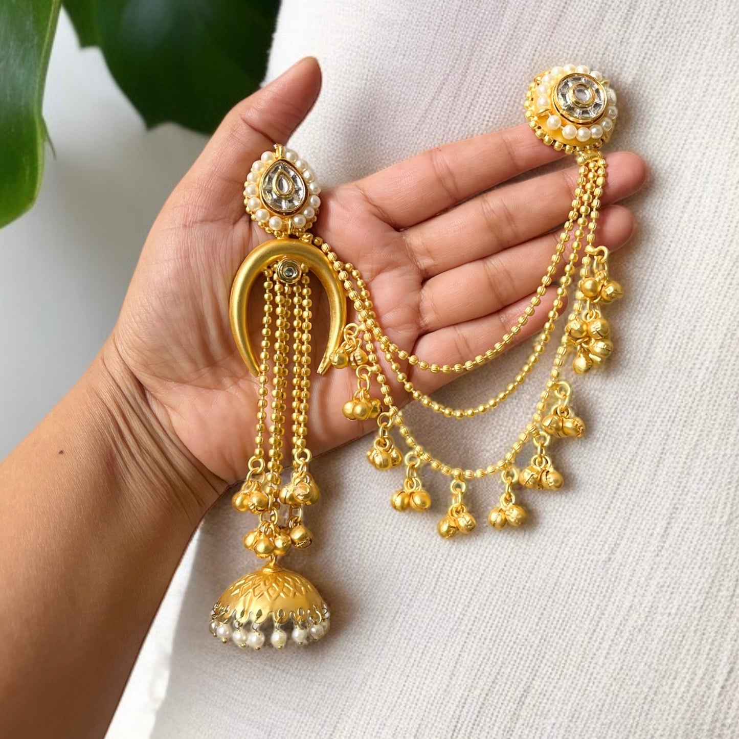 Kashmiri Statement Earrings