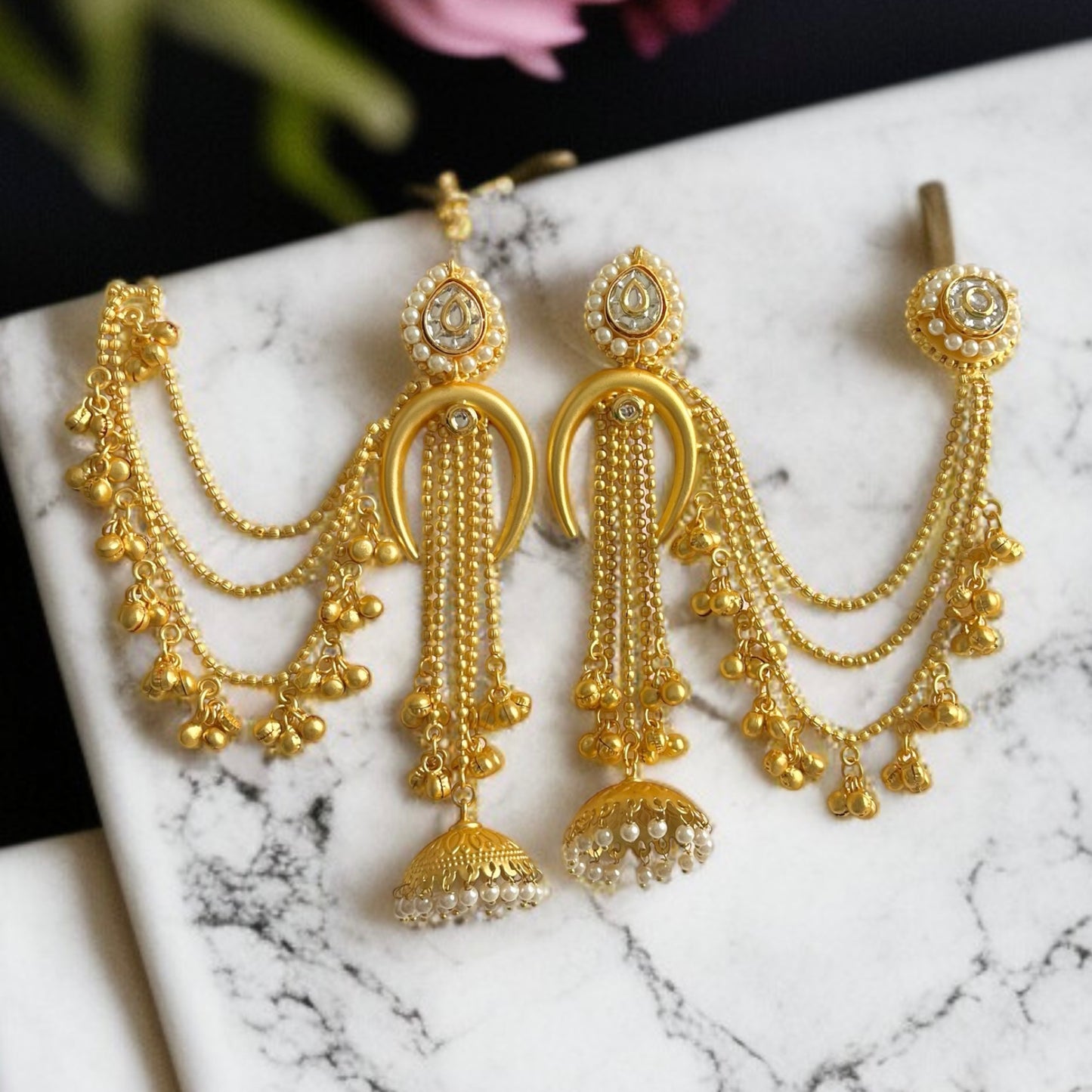 Kashmiri Statement Earrings